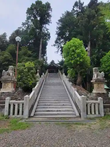 飯積神社の景色