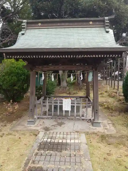 常陸第三宮 吉田神社の手水舎