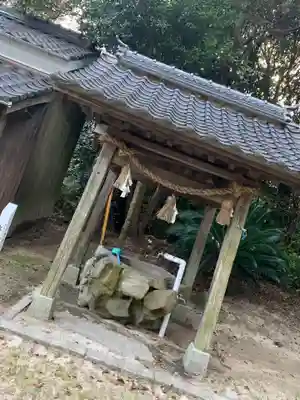 玉祖神社の手水舎
