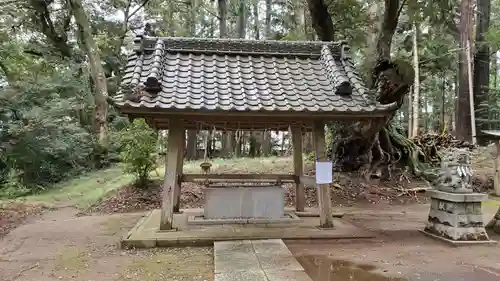木内大神の手水舎