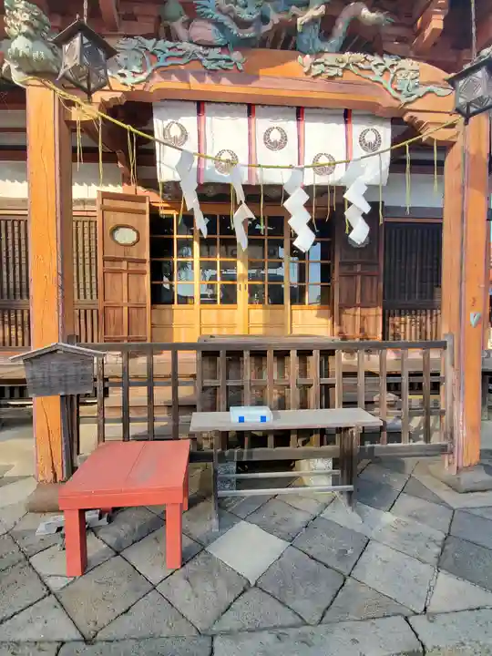 春日神社の本殿・本堂