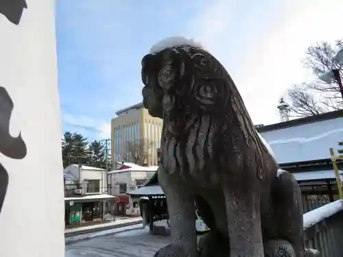 櫻山神社の狛犬