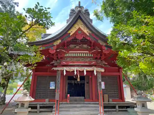 比比多神社（子易明神）の本殿・本堂