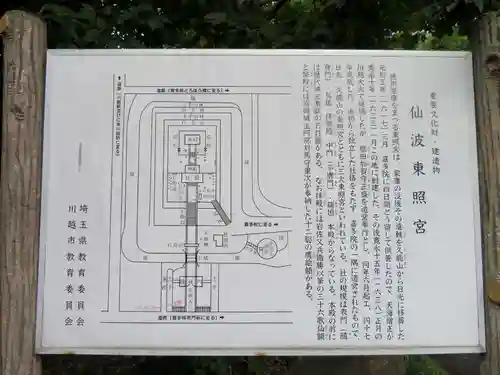 仙波東照宮の歴史