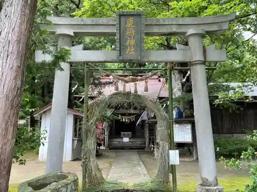 鹿嶋神社の鳥居