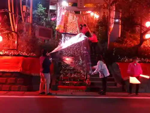 座間神社のお祭り