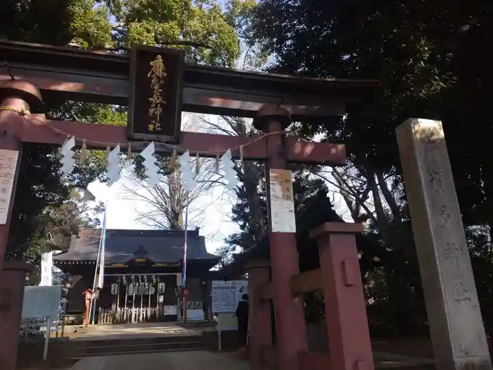 麻賀多神社の鳥居