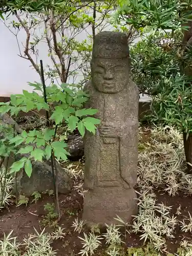 法華寺の像