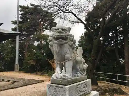 日吉神社の狛犬