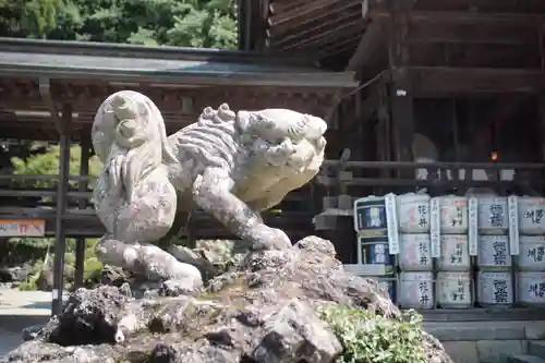 筑波山神社の狛犬