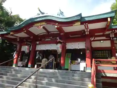 多摩川浅間神社の本殿・本堂