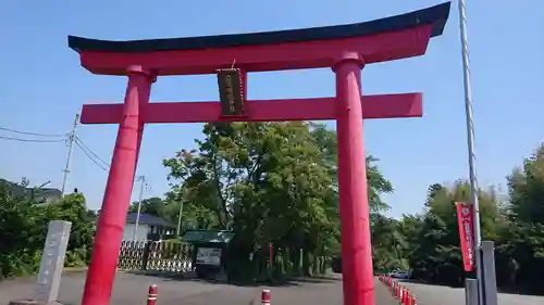 白笹稲荷神社の鳥居