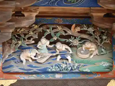 板倉雷電神社の芸術