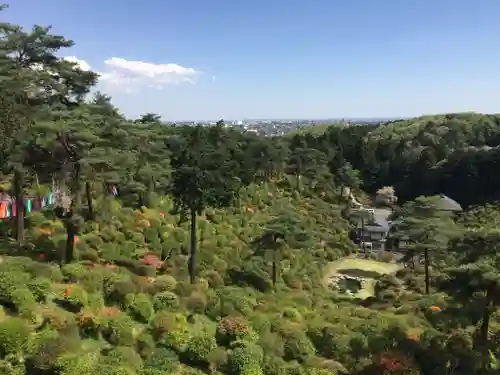 塩船観音寺の景色