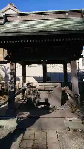叶神社 (西叶神社)の手水舎
