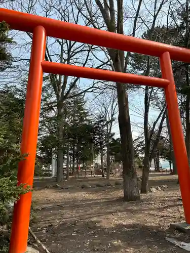 上富良野神社の鳥居