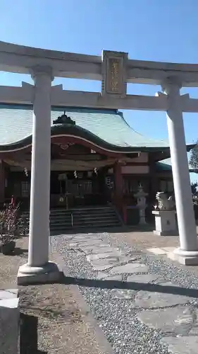 磐津地神社の鳥居