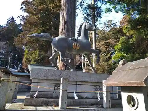 田村神社の狛犬