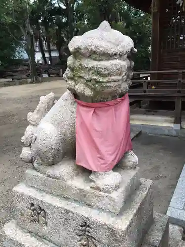 梶無神社の狛犬