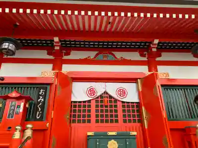 足利織姫神社の本殿・本堂