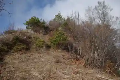 大山阿夫利神社　祠の周辺