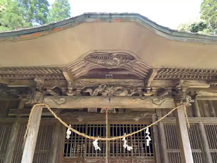 白山神社の本殿・本堂