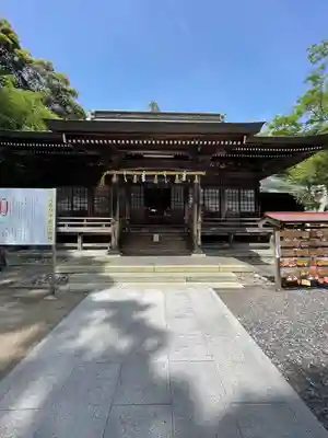 砥鹿神社(里宮)の本殿・本堂