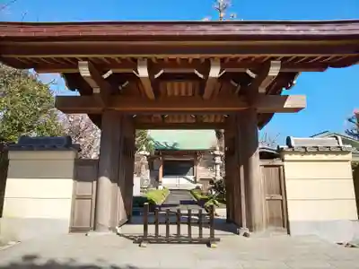 定方寺の山門・神門