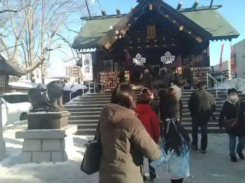 札幌諏訪神社の初詣