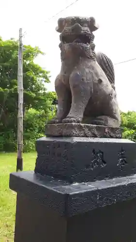 望来神社の狛犬