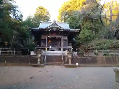 西八朔杉山神社の本殿・本堂