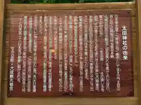 太田神社(拝殿)の歴史