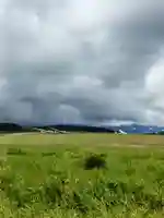 霧ヶ峰薙鎌神社の景色