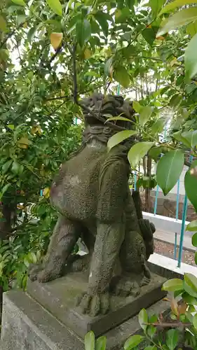 正ノ木稲荷 稲積神社の狛犬