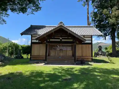 表木神社の本殿・本堂