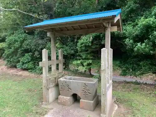 瀧渕神社の手水舎