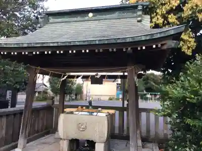 健田須賀神社の手水舎