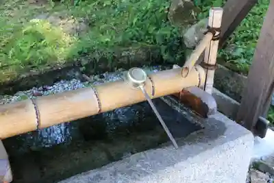 三春大神宮の手水舎