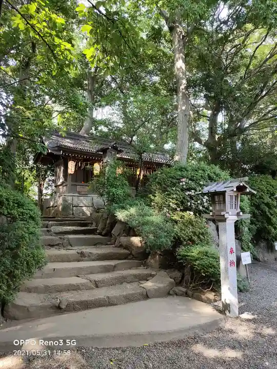 検見川神社の末社・摂社