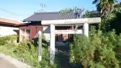 六萬神社の鳥居