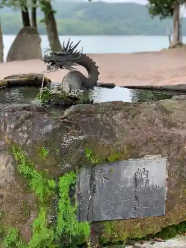 赤城神社の手水