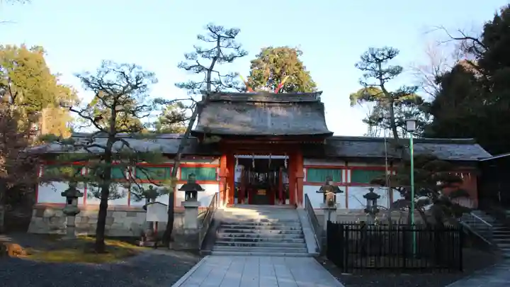 吉田神社の山門・神門