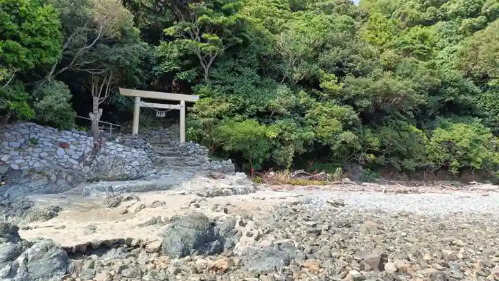 伊射波神社の鳥居