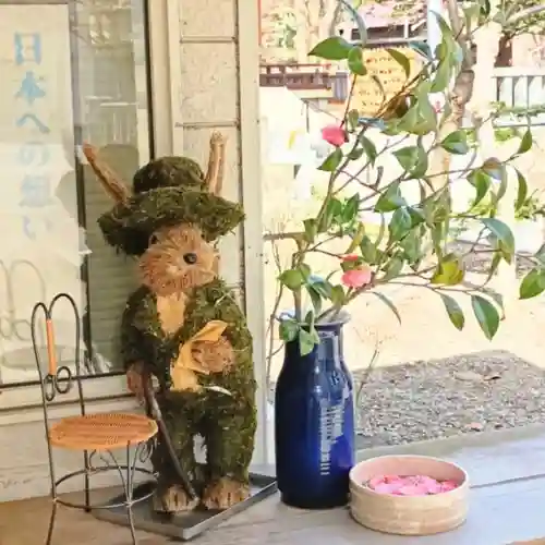 彌彦神社　(伊夜日子神社)の像