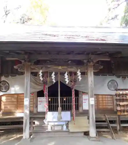 一箕山八幡神社の本殿・本堂