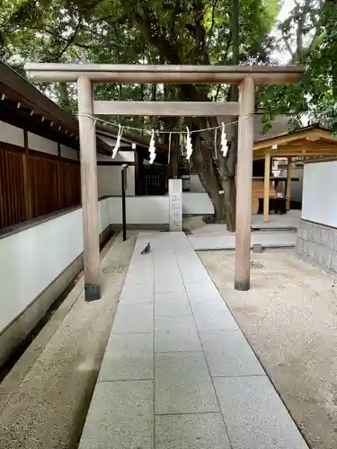 正松神社の鳥居