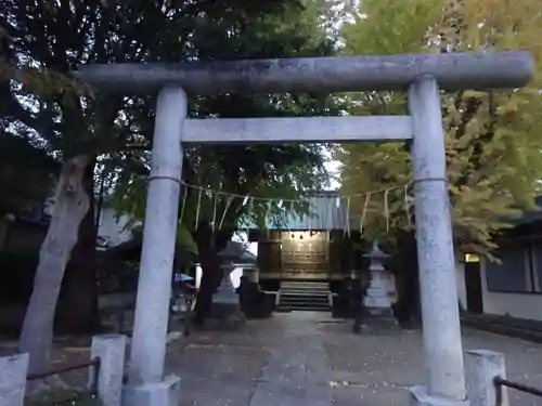 本塩豊受神社の鳥居