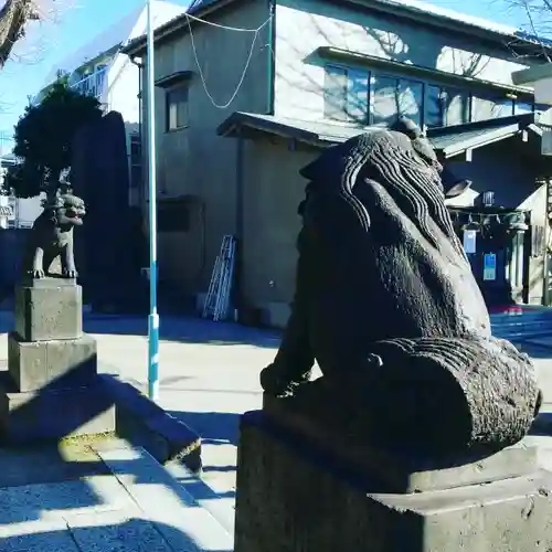 天祖神社の狛犬