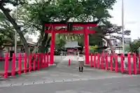 中田神社の鳥居