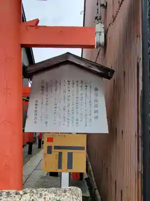 合槌稲荷大明神の歴史